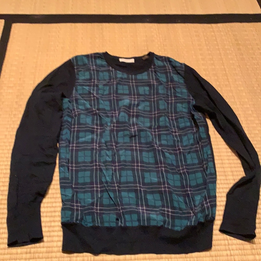 Equipment femme size s/p sweater top wool silk